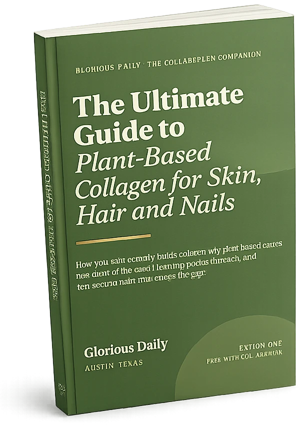 The Ultimate Guide To Plant Based Collagen For Skin, Hair and Nails, 70 page ebook